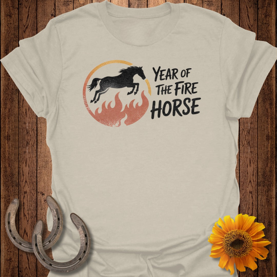 Year of the Fire Horse Graphic T-Shirt