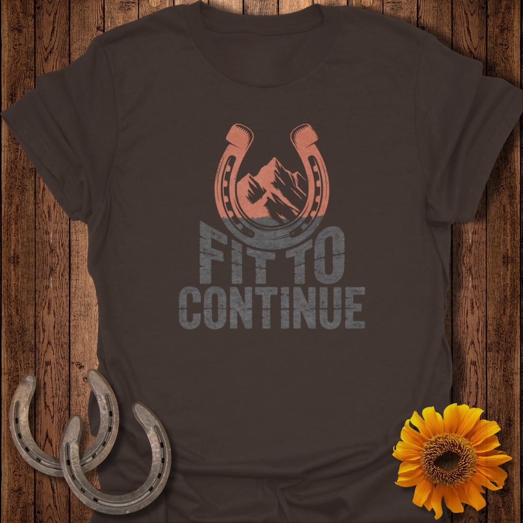 Fit to Continue Horseshoe Mountain Graphic Tee