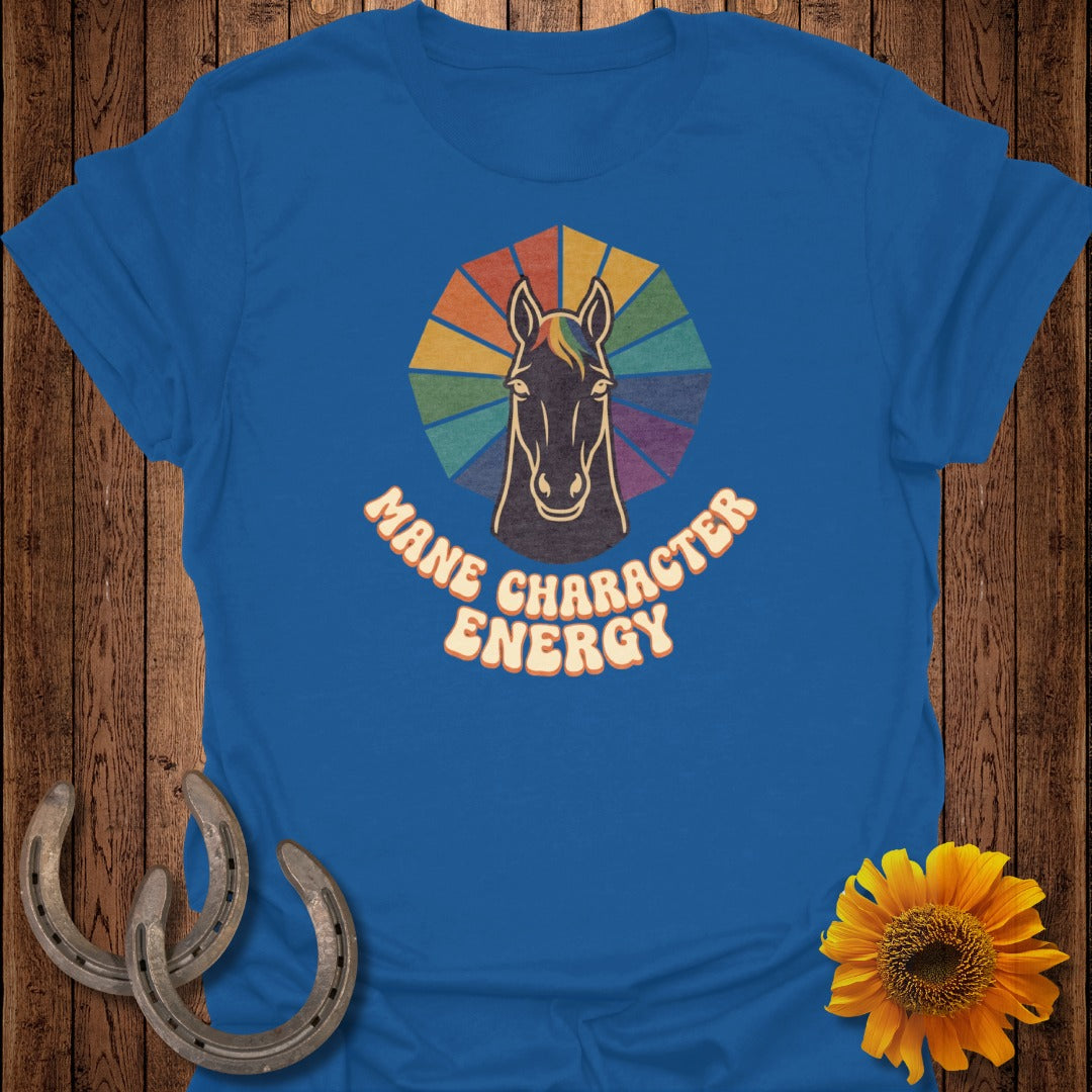 Mane Character Energy Fun Colorful Graphic T-Shirt