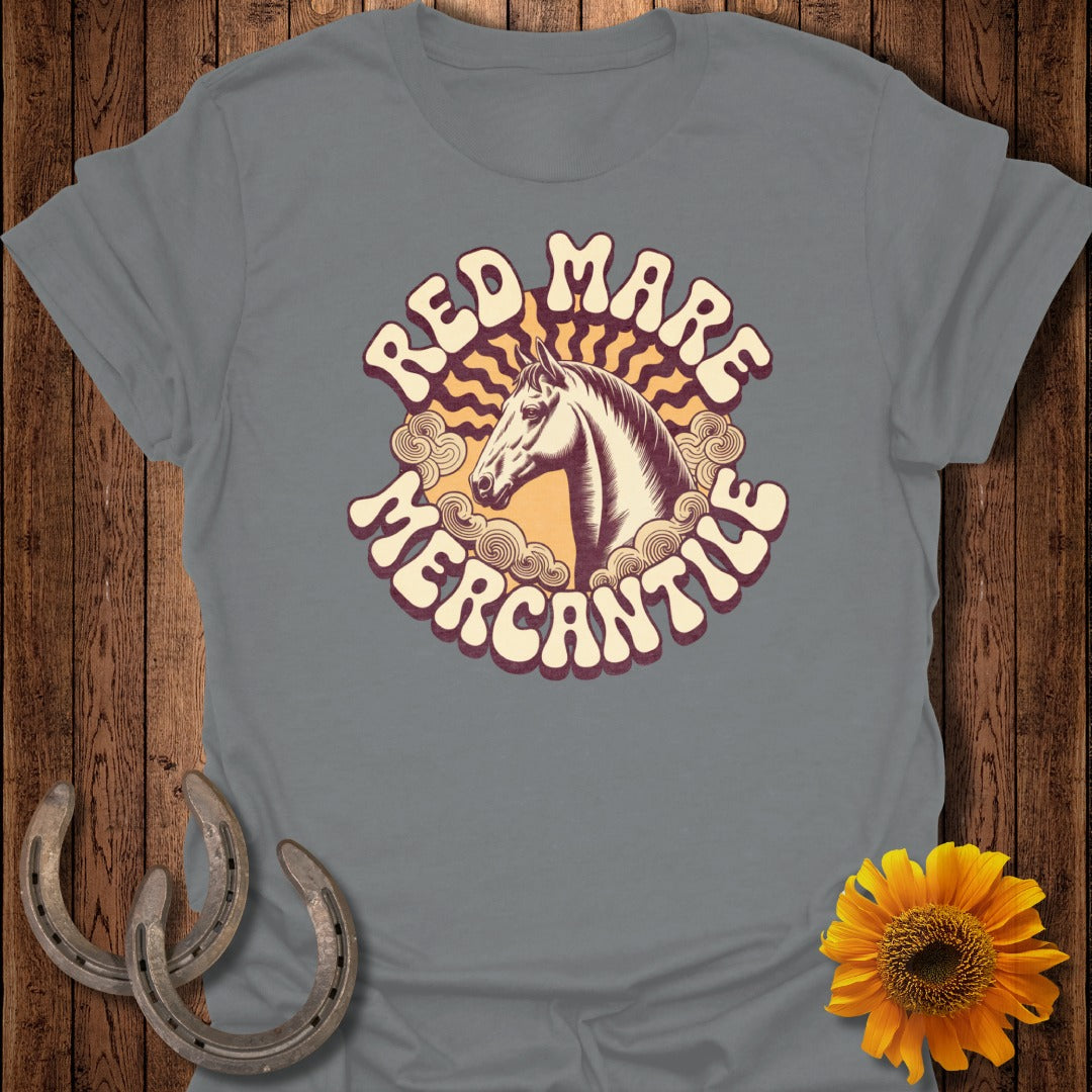 Red Mare Mercantile Retro Horse Graphic Shirt