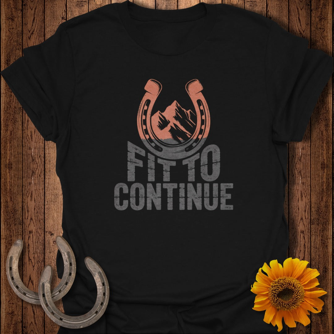 Fit to Continue Horseshoe Graphic T-Shirt