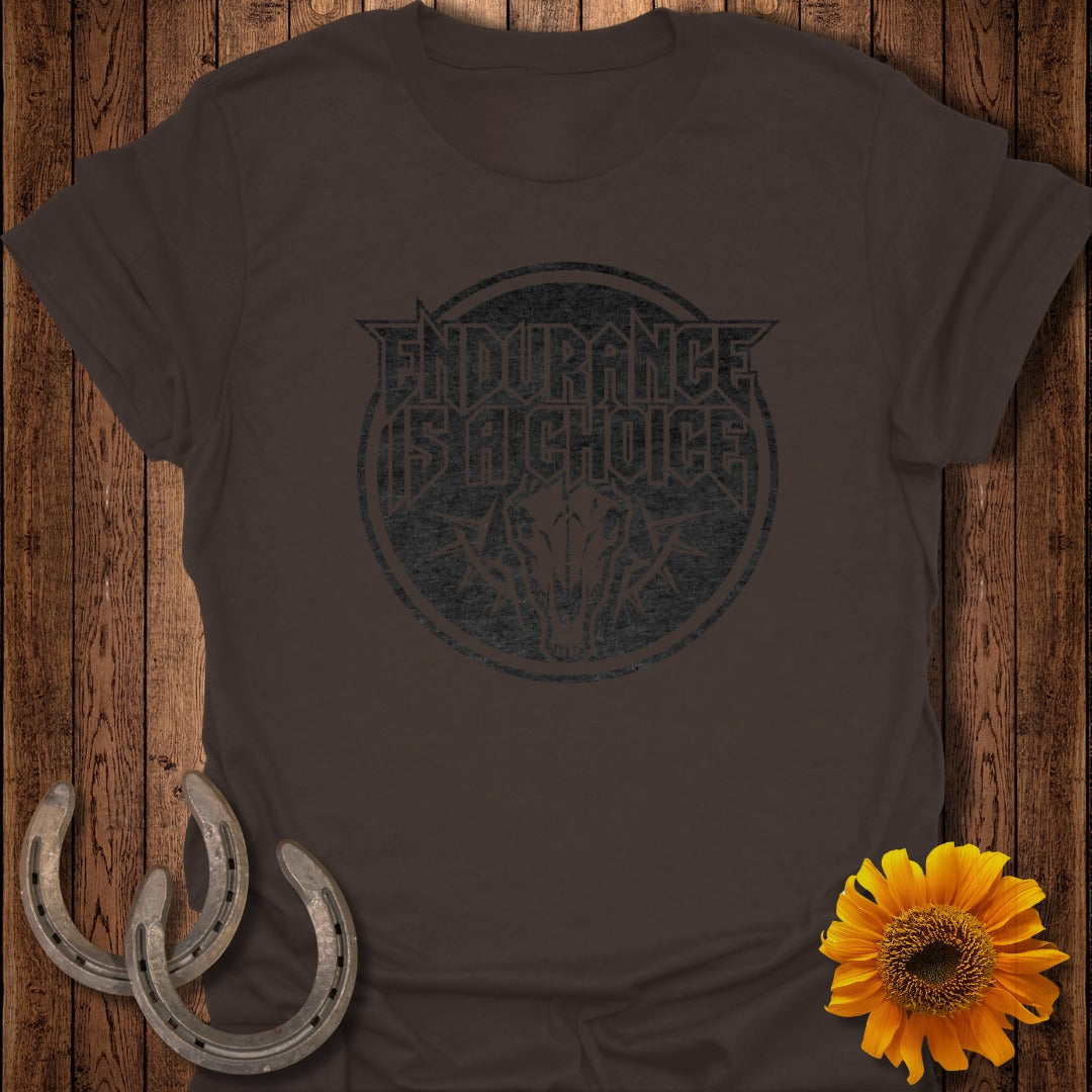 Endurance Is A Choice Motivational Graphic Tee