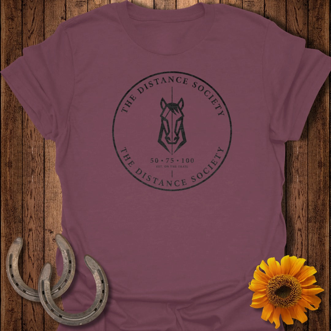 The Distance Society Horse Rider Equestrian T-shirt Product