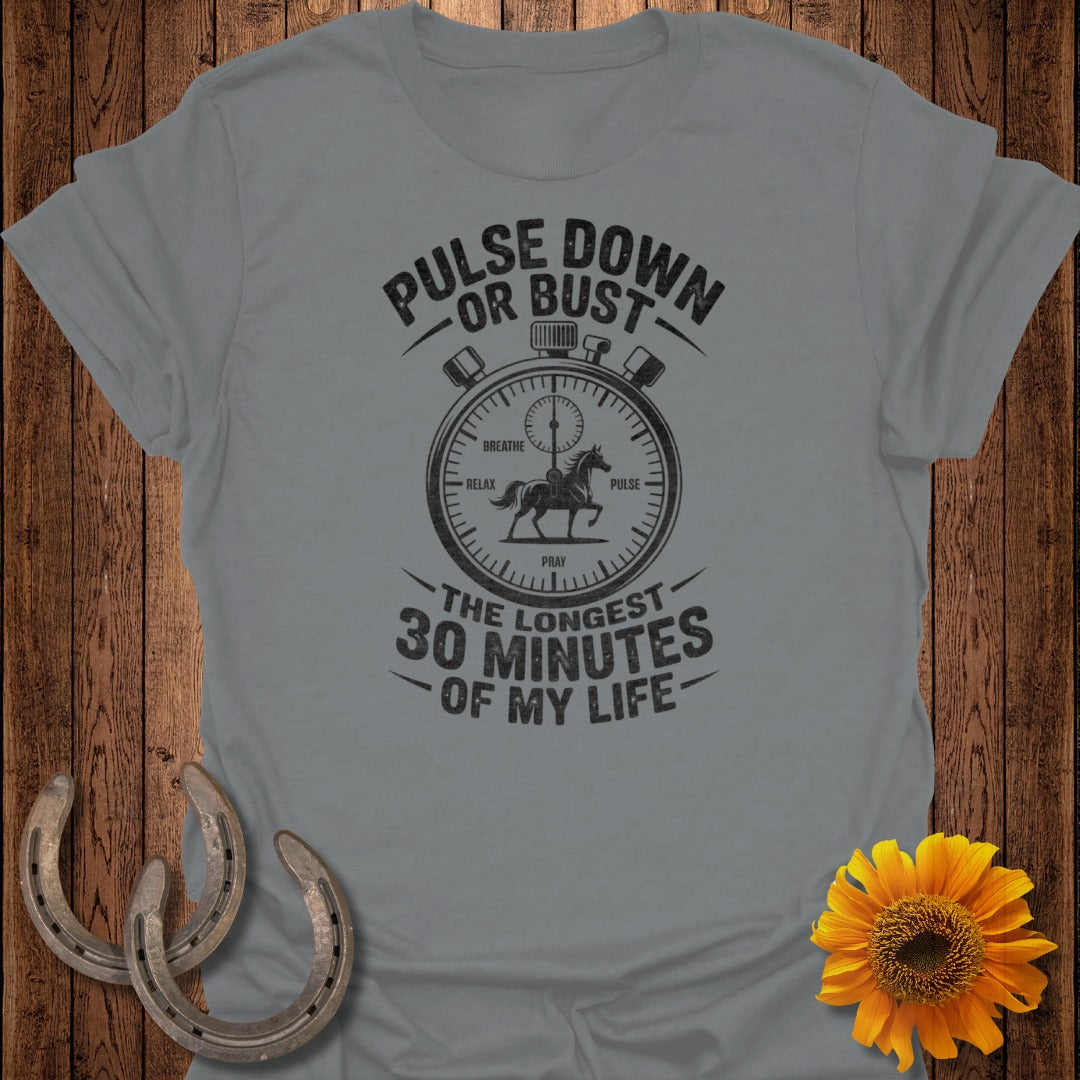 Pulse Down Or Bust The Longest 30 Minutes Tee