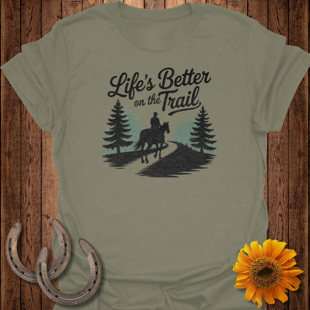 On the Trail Horse T-Shirt