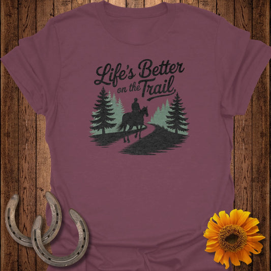 On the Trail Horse T-Shirt